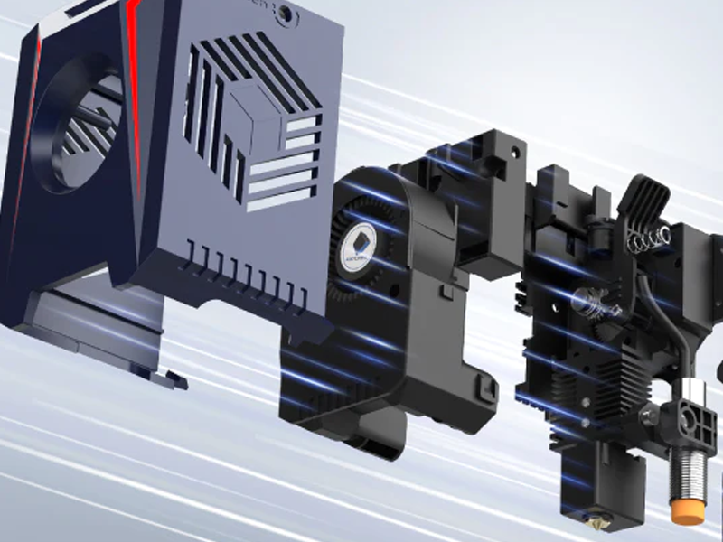 O sistema de extrusão melhorado da impressora Kobra 2 3D